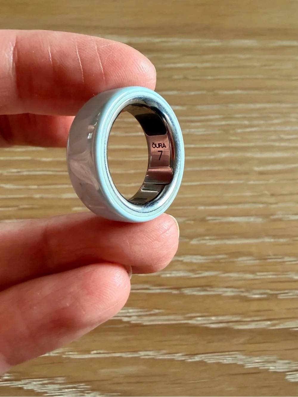 Oura Ring 4 Ceramic Finish Color Tide